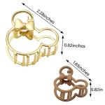 5-Pack Disney Mouse Ear Hair Claw Clips