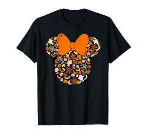 Minnie Mouse Halloween Spiders and Pumpkins T-Shirt