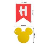 Mickey Mouse Happy Birthday Banner and Bunting