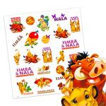 Disney Temporary Tattoos Party Favors Mega Bundle