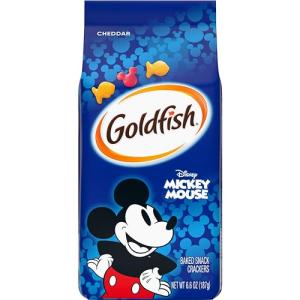 Mickey Mouse Cheddar Goldfish Snack Crackers 6.6 oz