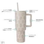 Disney 40 oz Tumbler with Handle and Straw