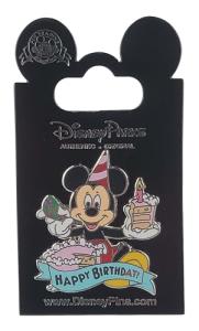 Mickey Happy Birthday Disney Pin