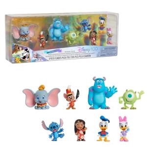 Disney100 Dynamic Duos 8-Piece Figure Set