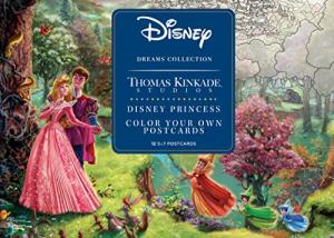 Disney Princess Color Your Own Postcards Set