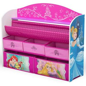 Disney Princess Book and Toy Organizer by Delta Children