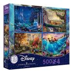 Disney Dreams 4 in 1 Jigsaw Puzzle Set
