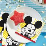Mickey Mouse Colorful Beverage Napkins - 16 Pack