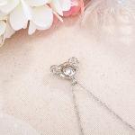 Glow-in-the-Dark Pumpkin Carriage Necklace for Women