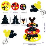 Mickey and Minnie 3-Tier Cupcake Stand 12-Inch