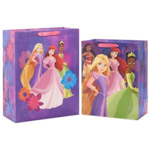 Disney Princess Gift Bags Set: Ariel, Tiana & More