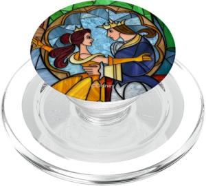 Beauty and the Beast Belle Stained Glass PopSocket