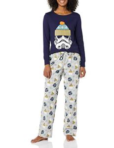 Disney Marvel Star Wars Women's Flannel Pajama Set