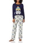 Disney Marvel Star Wars Women's Flannel Pajama Set