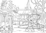 Disneyland Parks Fun Colouring Book for All Ages