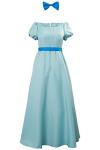 Disney Sinastar Blue Dress Costume with Accessories