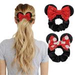 Disney Mouse Ear Sequin Hair Bow Scrunchies