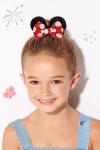 Disney Mouse Ear Sequin Hair Bow Scrunchies