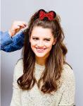 Disney Mouse Ear Sequin Hair Bow Scrunchies