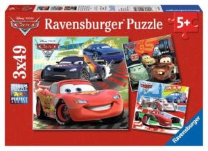 Disney Cars Jigsaw Puzzle Set - 49 Pieces