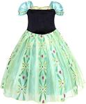 Disney Princess Green Cosplay Dress for Girls