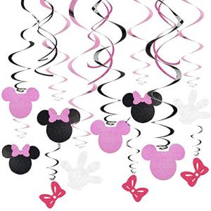 Minnie Mouse Swirl Decorations for Birthday Parties