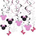 Minnie Mouse Swirl Decorations for Birthday Parties