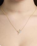 Tinker Bell 18-Inch Moon Pendant Necklace