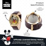 Vintage Mickey Mouse Analog Quartz Watch for Adults
