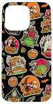 Disney Halloween Character Stickers iPhone 15 Case