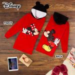 Disney Oversized Hoodie – Mickey and Minnie Love
