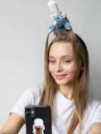Cute Disney Mouse Plush Headband for Adults