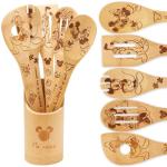 Disney Bamboo Cooking Spoons Set (6 Pieces)