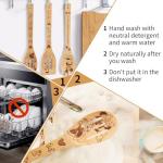 Disney Bamboo Cooking Spoons Set (6 Pieces)