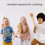 Disney Bamboo Cooking Spoons Set (6 Pieces)
