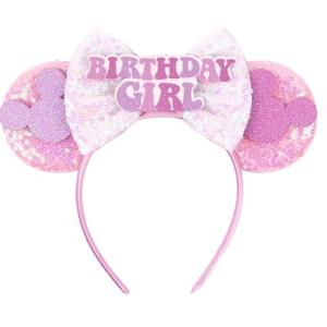 Pink Minnie Mouse Ears Headband for Girls