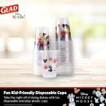 Mickey Mouse 16oz Clear Plastic Cups - 50 Count