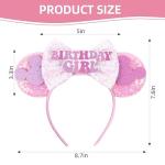 Pink Minnie Mouse Ears Headband for Girls