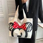 Disney Themed Reusable Tote Bag with Zipper