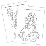 Disney Princess Coloring and Activity Book with Stickers