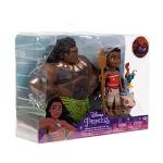 Moana and Maui Petite Doll Gift Set