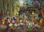 Mickey and Minnie Halloween Fun Jigsaw Puzzle