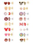 Disney Mickey & Minnie Mouse Stud Earrings Set
