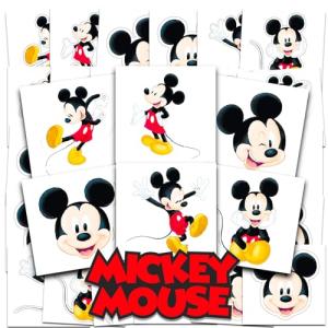 Mickey Mouse Temporary Tattoos Party Favor Bundle