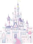 Disney Princess Castle Glitter Wall Decals