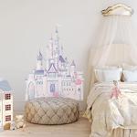 Disney Princess Castle Glitter Wall Decals