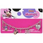 Minnie Mouse Charm Bracelet with Jelly Beads