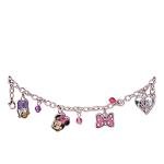 Minnie Mouse Charm Bracelet with Jelly Beads