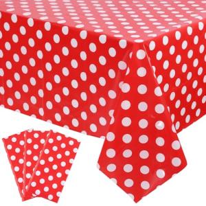 Mickey and Minnie Red Polka Dot Tablecloths 3-Pack