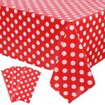 Mickey and Minnie Red Polka Dot Tablecloths 3-Pack